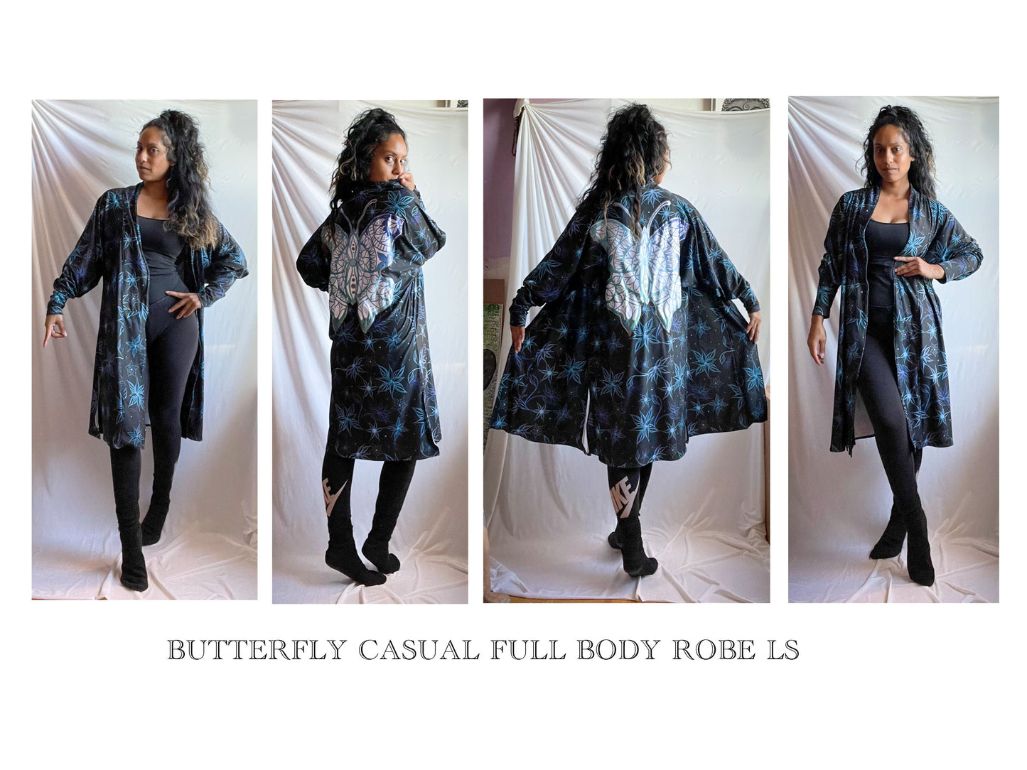 Butterfly, bespoke, sweater, fleece, casual, cotton, comfy, fashion art, fashion, winter wear, winter looks, blue