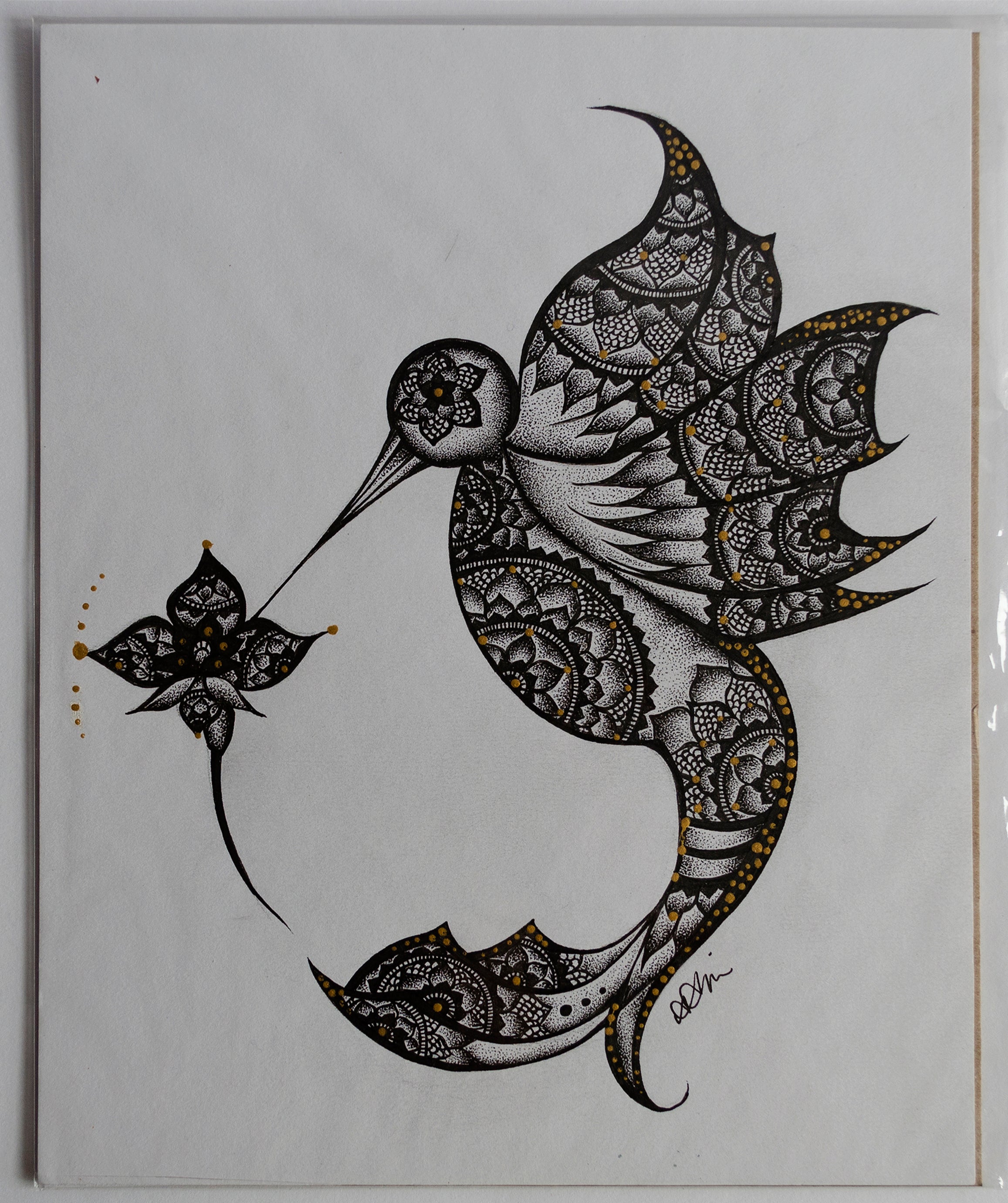 Ink illustration, dot work, pointillism, animal art, mandala, mandala art, wall art, wall decor, contemporary art, art gallery, boho