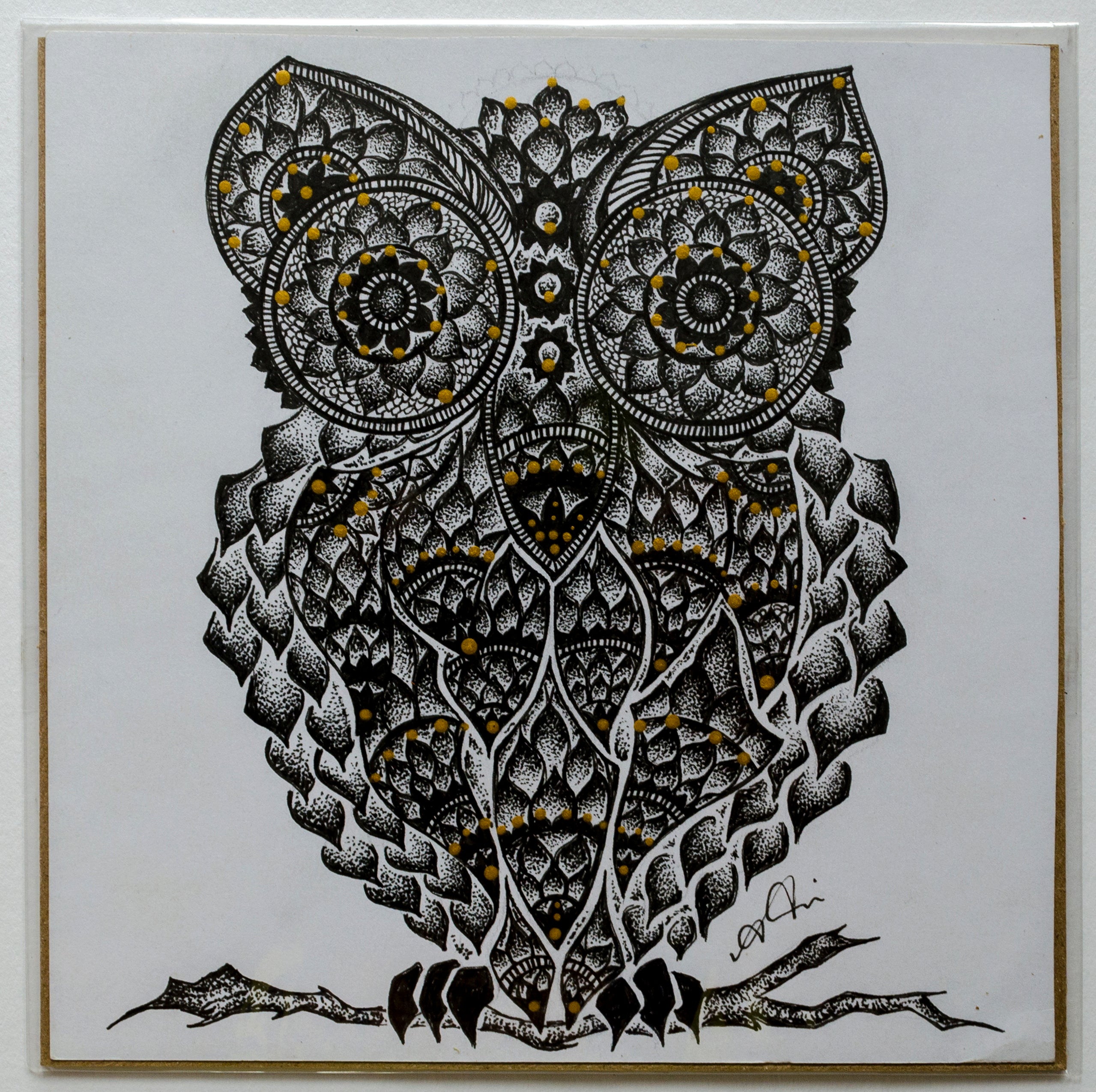 Animal art, mandala art, sacred geometry, black and white, stipple, pointillism, dot work, ink art, contemporary art, wall art, decor, art gallery 