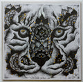 Wild cats, feline, animal art, mandala, stippled ink, stipple, pointillism, dot work, fine art, contemporary art, art gallery, art collector, tiger