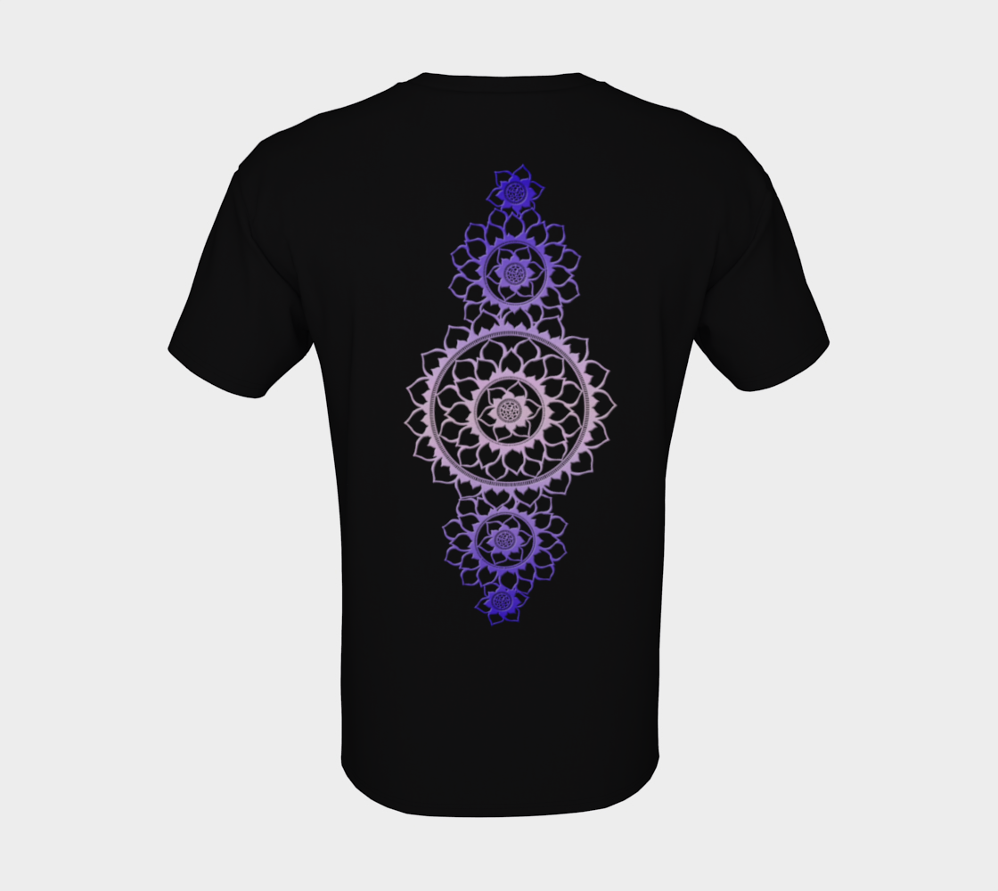 elephant, animals, purple, mandala, t-shirt, tees, fall fashion, fashion art, unisex