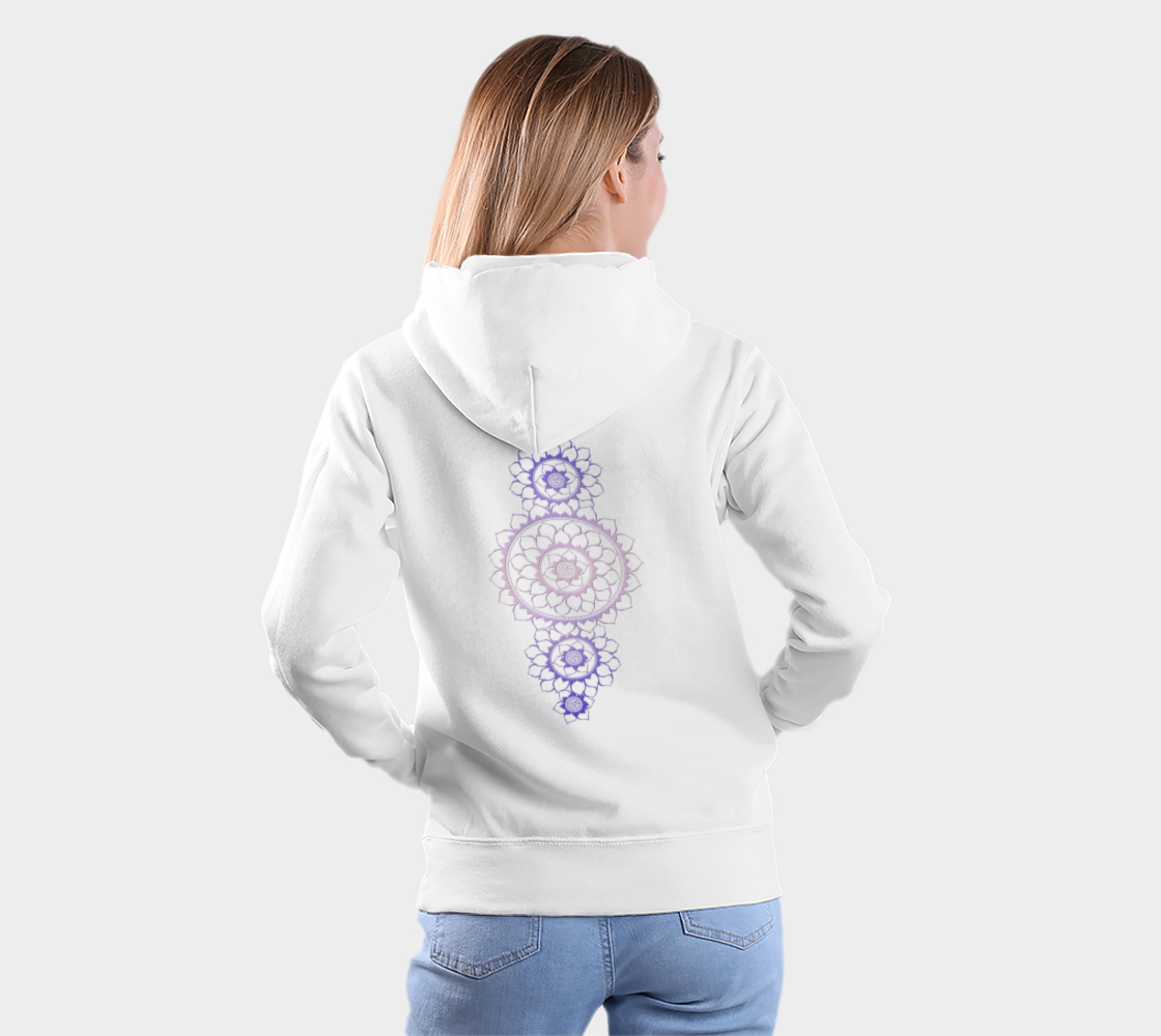 elephant, animals, purple, mandala, hoodie, fleece, sweater, fall fashion, winter wear, fashion art, unisex