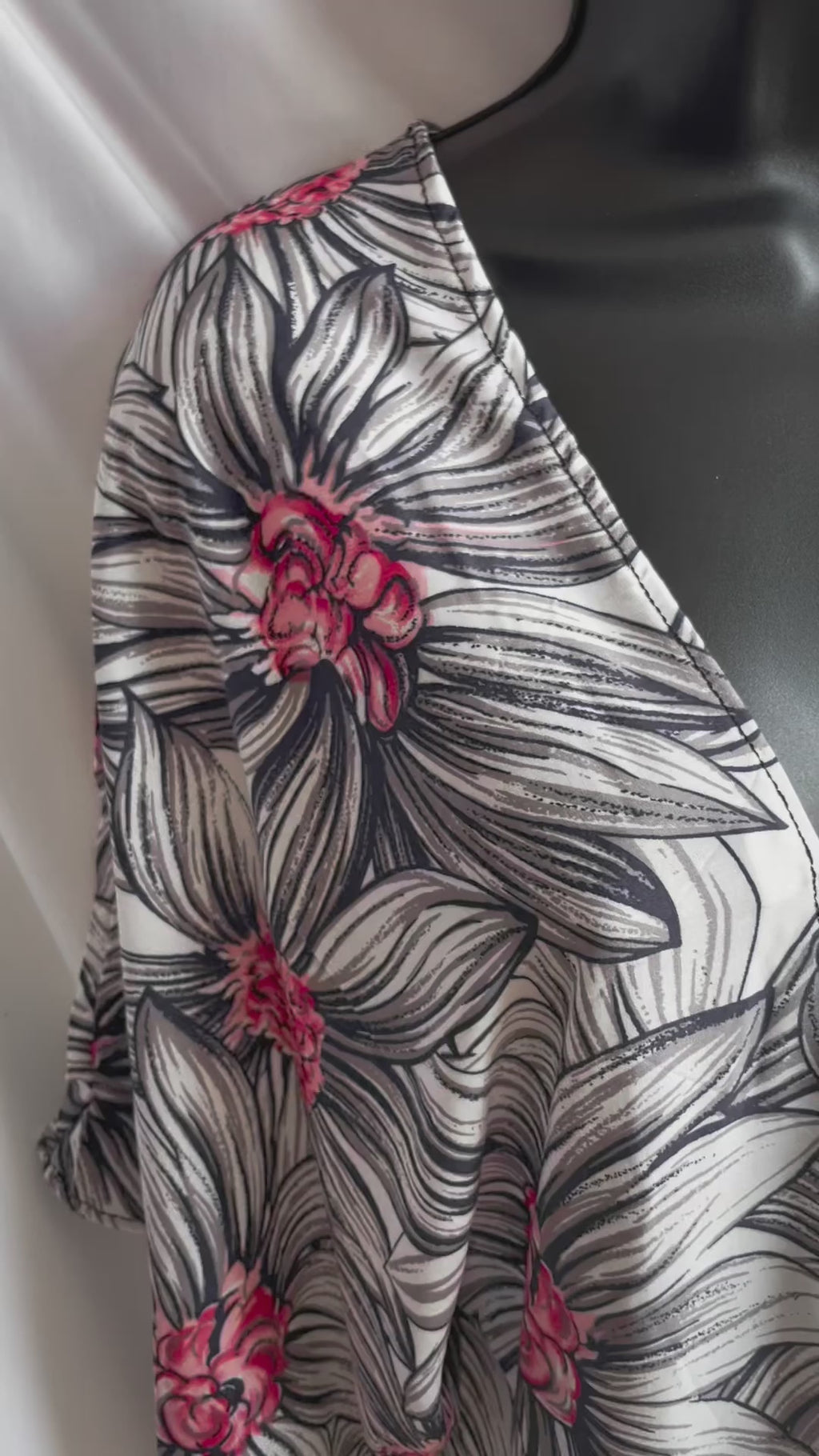 robe, robe style, summer fashion, summer look, floral, handmade, boho, cover up
