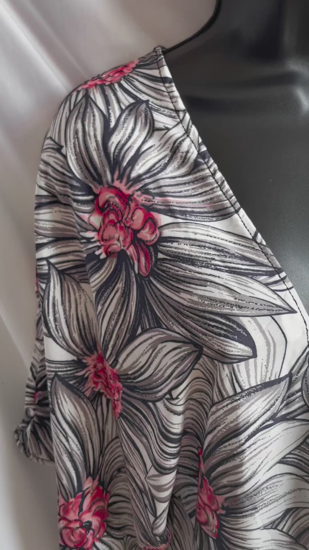 robe, robe style, summer fashion, summer look, floral, handmade, boho, cover up
