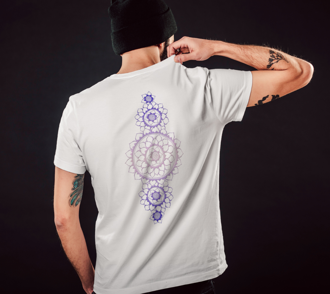 elephant, animals, purple, mandala, t-shirt, tees, fall fashion, fashion art, unisex