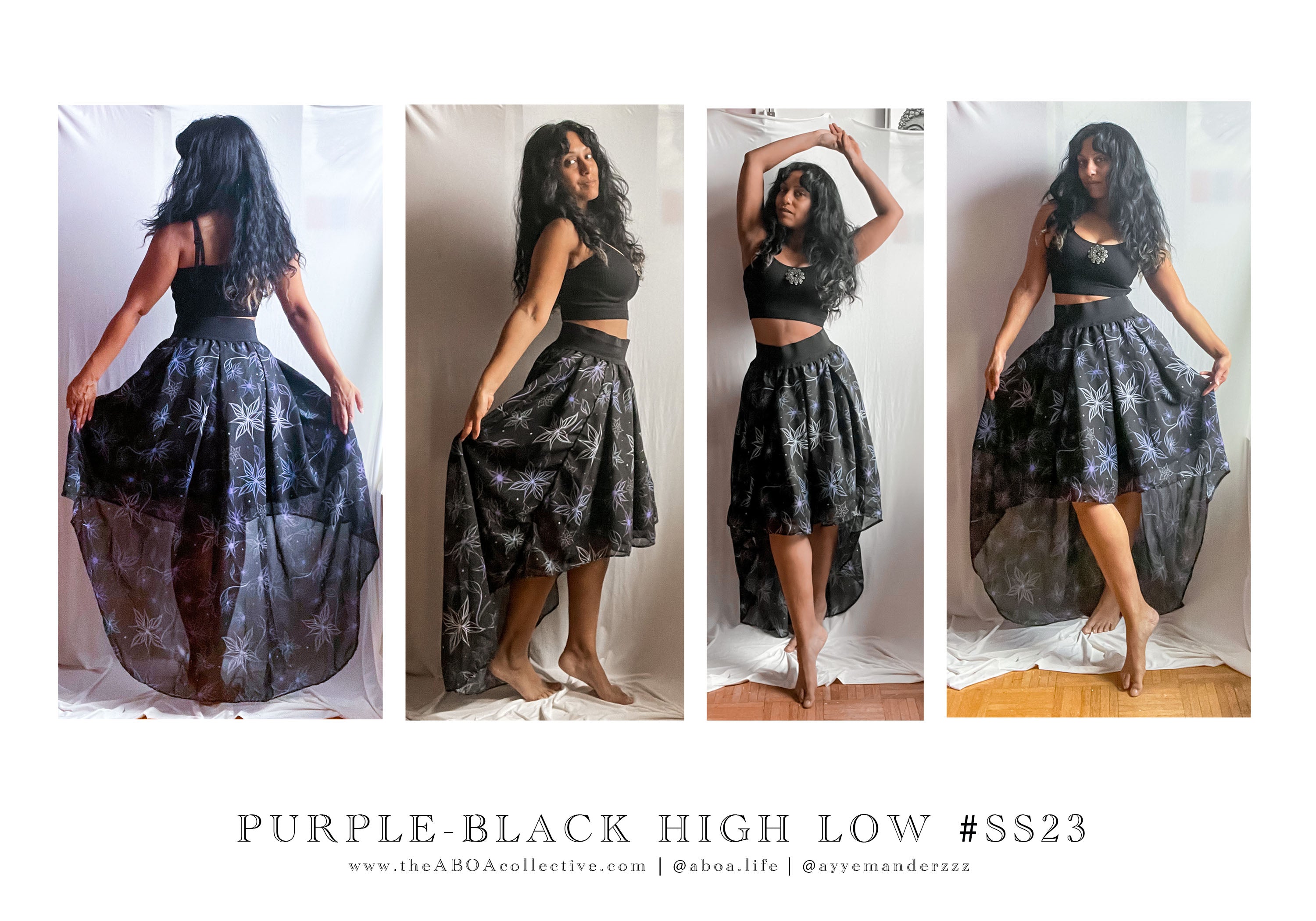 skirt, skirt style, dressy, evening wear, summer look, summer fashion, sheer, boho, handmade, fashion art